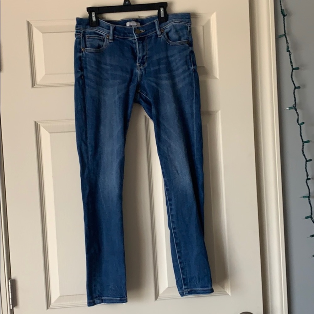 New York and company blue jeans